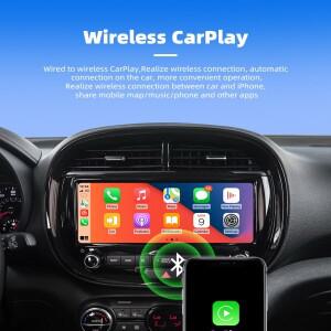 2in1 무선 CarPlay 동글 안드로이드 호환 오토 어댑터 스마트 AI 박스 차량용 호환스마트 시스템 유선
