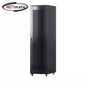 [셀러에이드]강원전자 넷메이트 NM-S2000PD 타공문 서버랙 블랙