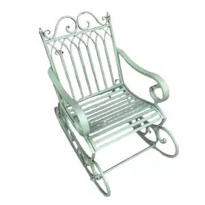 카페 흔들의자 북유럽 야외 스틸 로킹체어 팬션 인테리어 휴식 벤치