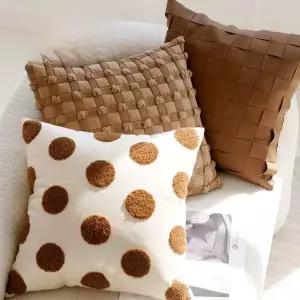 북유럽 등쿠션 정사각 쿠션커버45 쇼파쿠션 베개솜