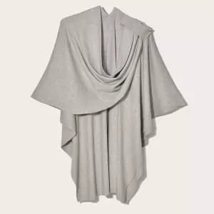 여성망토 사계절 니트 솔리드 케이프 코트 휴대용 보온 태슬 가디건 심쿵돌직구