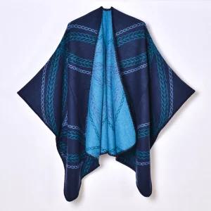 여성망토 사계절 겨울 빈티지 숄 자카드 트임 카디건 심쿵돌직구