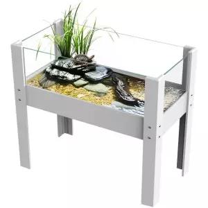 반수생거북이어항 이동식 사육장 오픈형 수조 거북이
