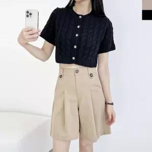 KPP 9993 여자5부치마반바지_벨트포함