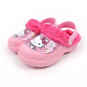 남아샌들 헬로키티 망토 방한 샌들 캐릭터 털신 여아동 슬리퍼