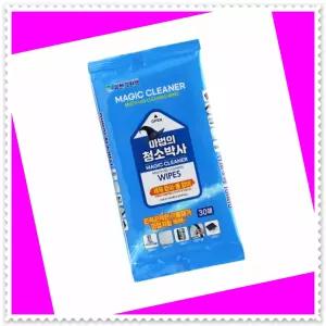 - 우편무료 - 매직크리너 마법의 청소박사(30매) - 국산 매직티슈 다용도 청소티슈
