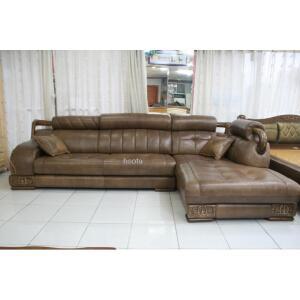 천연 마블 소가죽 4인용 코너 카우치소파 올가죽 에쉬원목 독립스프링 국산 쿠션2개 풀셋트