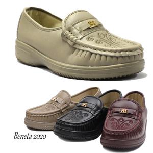 기차표 베네타 여성용 효도신발 컴포트 쿠션슈즈 고급스런 자수와 장식이 돋보이는 편한신발