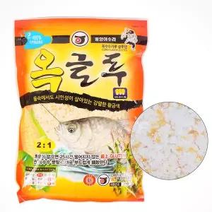 [하프클럽/머털낚시]중앙어수라 옥글루 글루텐 옥수수가루 미끼 민물 낚시 떡밥 어분