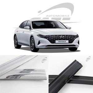 자동차 익스테리어용품 더뉴그랜저 IG HG TG 차량용 크롬썬바이져 윈도우선바이저