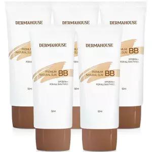 내츄럴 썬비비크림50mlx5개/자외선차단 잡티커버 피부보정