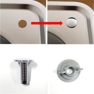 싱크대 구멍마개 정수기 조리수밸브 세제펌프 구멍 막음 부속 25(소)