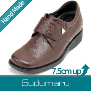 구두마루 키높이구두 편안한 7.5cm 천연면피소가죽 국내생산 수제화 KDG777509B