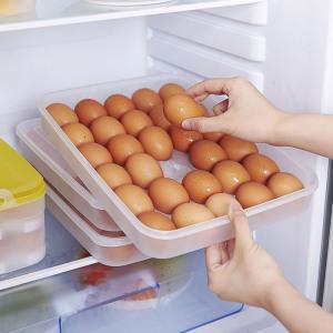 계란보관함 30구, 에그케이스 트레이 달걀통 뚜껑 냉장고정리 주방용품