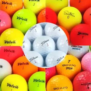 로스트볼 칼라/비비드/화이트 30알 모음전 볼빅/혼합/유명브랜드/켈러웨이/브릿지스톤