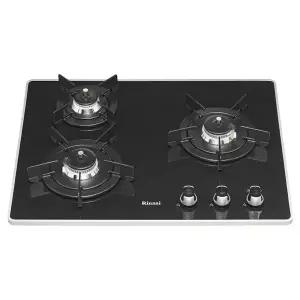 [린나이](하남점)[신세계하남] 린나이 3구 빌트인 가스쿡탑 블랙펄 RBR-P6501D [케이스별도]