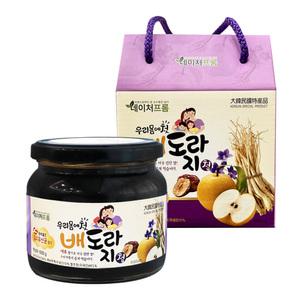 기관지 목에 좋은 수제 아기 임산부 약도라지 배 도라지청 600g