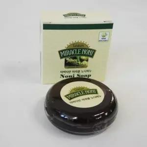 타히티안미라클노니비누 (1개) 100 g, 노니효능 천연 보습 수제 세수 비누, 풍성한 거품 초저자극 라벤더향 바디바, 지성 건성 민감성, 청소년 트러블 피부, 아기 피부 