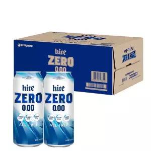 [하프클럽/하이트진로]하이트제로 500ML x24캔 무알콜맥주 논알콜