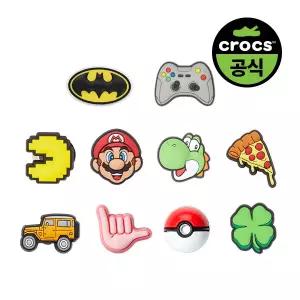 [보리보리/크록스 슈즈]크록스공식 지비츠 룰루랄라 10팩 세트