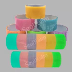 설래임 찐득볼 테이프공 야광 테이프볼 만들기 10M 랜덤 6색세트