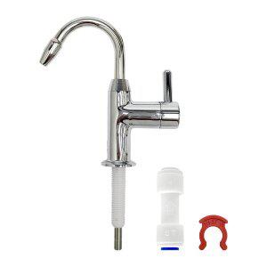 [필터테크]FSSB-140S 디퍼웰 스마트 파우셋 세트-체크밸브1/4,안전클립,조리수밸브,카페매장싱크대정수기