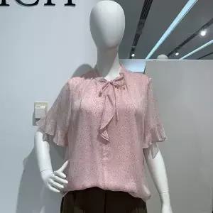 갤러리아 안지크(23S/S 70%)반팔블라우스 꽃블라우스 쉬폰블라우스(AH2BL5180)