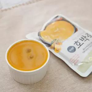국내산 호박죽 250g 간편죽 파우치형