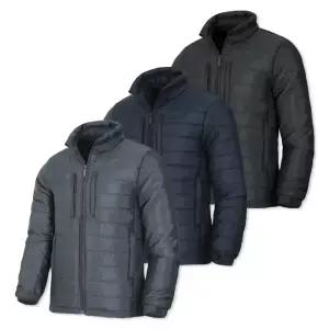 빌리언즈 겨울 작업복 상의 경량 패딩 얇은 방한 보온 작업 점퍼 중년 아빠 동계 바람막이 발열 방풍 숏패딩 빅사이즈