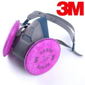 3M 방진마스크 6502+2097K 1세트 용접마스크 도장작업 특급 필터포함 유기용제냄새제거