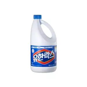 유한락스 레귤러 2L 살균 소독 얼룩제거 표백 욕실 청소 악취 곰팡이