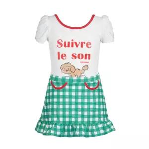 [레노마수영복](하남점)*비치백 지퍼백 폴리백 3종 무상증정*여아동 강아지보더 원피스 수영복 스커트세...