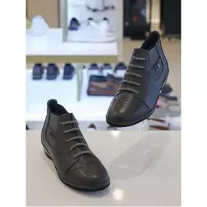 [하프클럽/미소페]미소페 등띠 보석장식 윙팁 레이스 업 하이탑 앵클부츠 (712246032)