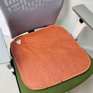 황토참숯 전기 방석 1인용/찜질방석/황토매트/전기매트/온도조절