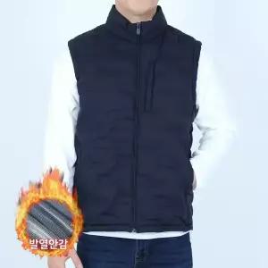 경량패딩조끼 발열 러닝 온열 보온 조끼 작업용 상의 퀼팅 방한복 배달 방수 빅사이즈