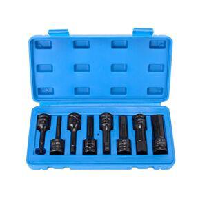 임팩용 육각복스세트 H5~H19 8PCS 케이스포함 육각렌치 깔깔이 렌치
