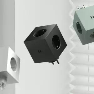 아볼트 스퀘어 투 큐브 납작 고용량멀티탭  c타입충전기 선이없는 무선형 멀티콘센트