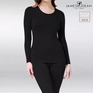 제임스딘 여성 기능성 피치 기모 상하 세트 내의 성인 겨울 내복 동내의