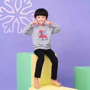 [레노마 이너웨어]스파이더 맨 남아 스파웹 맨투맨 상하세트 MG(kt)_GN