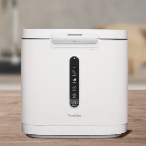 트루리빙 스마트 자동세척 대용량 음식물처리기 4리터 TL-FP0001W