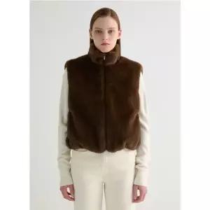 에코퍼 집업 퍼 베스트 (SWUVTO42020)