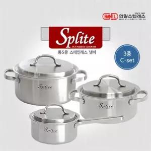 한일 스플릿 IH 통5중 냄비 3종(16편+18+20)
