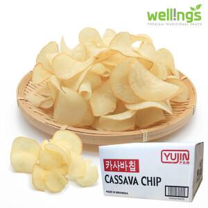 대용량 업소용 건강한 카사바칩 1.2kg 동결건조 웰빙칩 군것질 임산부 휴게소 캠핑 과자