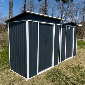 레드와이 조립식창고 6x4 슬로우타입 플랫타입 조립이 쉬운 스틸 프리미엄 야외 미니 소형 이동식 간이 전원주택