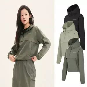 갤러리아 [25S] 디스커버리 여성 우븐 트레이닝 아노락 자켓 DWTR47051