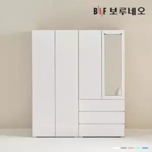 [착불] 비긴 1600 L세트 옷장 이불장 미니 아이 작은방 원룸 슬림