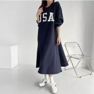 [보리보리/보리맘]유스 수유원피스 외출 수유복 잠옷 코튼 임부복 ID510