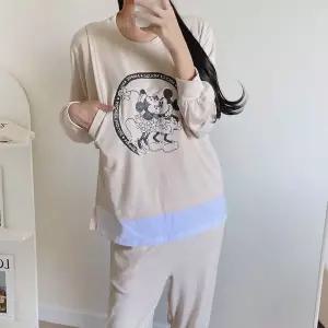 [보리보리/보리맘]미키 수유복 세트 수유티+바지 홈웨어 잠옷  ID701