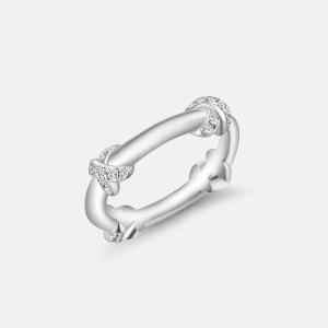 [롯데백화점]메트로시티 노디노 스털링 실버 화이트 반지 A251SR3667WPH