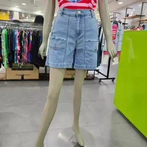 베네통/애플아울렛/빅포켓 밴딧 데님 반바지 BADPF3431